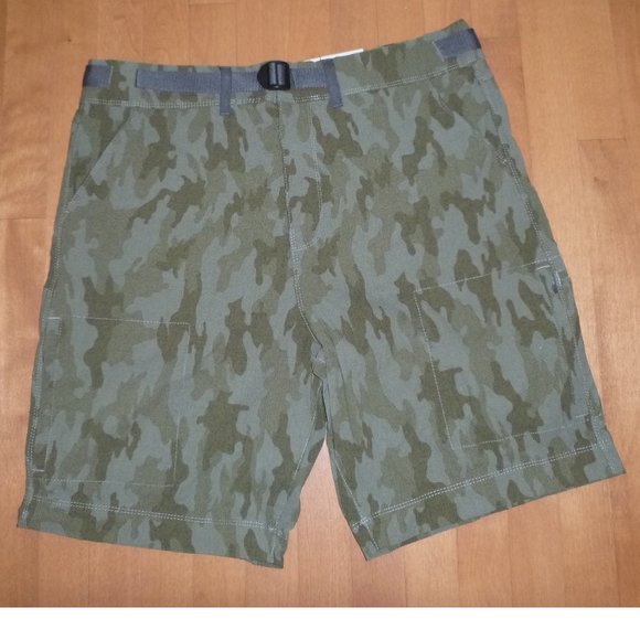 Mens Lake & Trail Fast Dri Activity CARGO Shorts Size L XL XXL XXXL Camo NWT - Picture 1 of 2